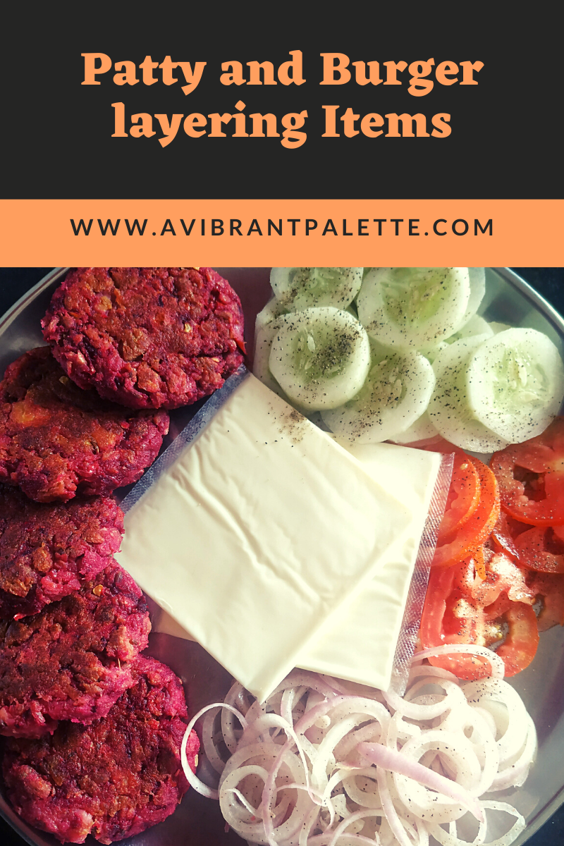 Ragi Burger Buns with Soya Beet Patty_avibrantpalette