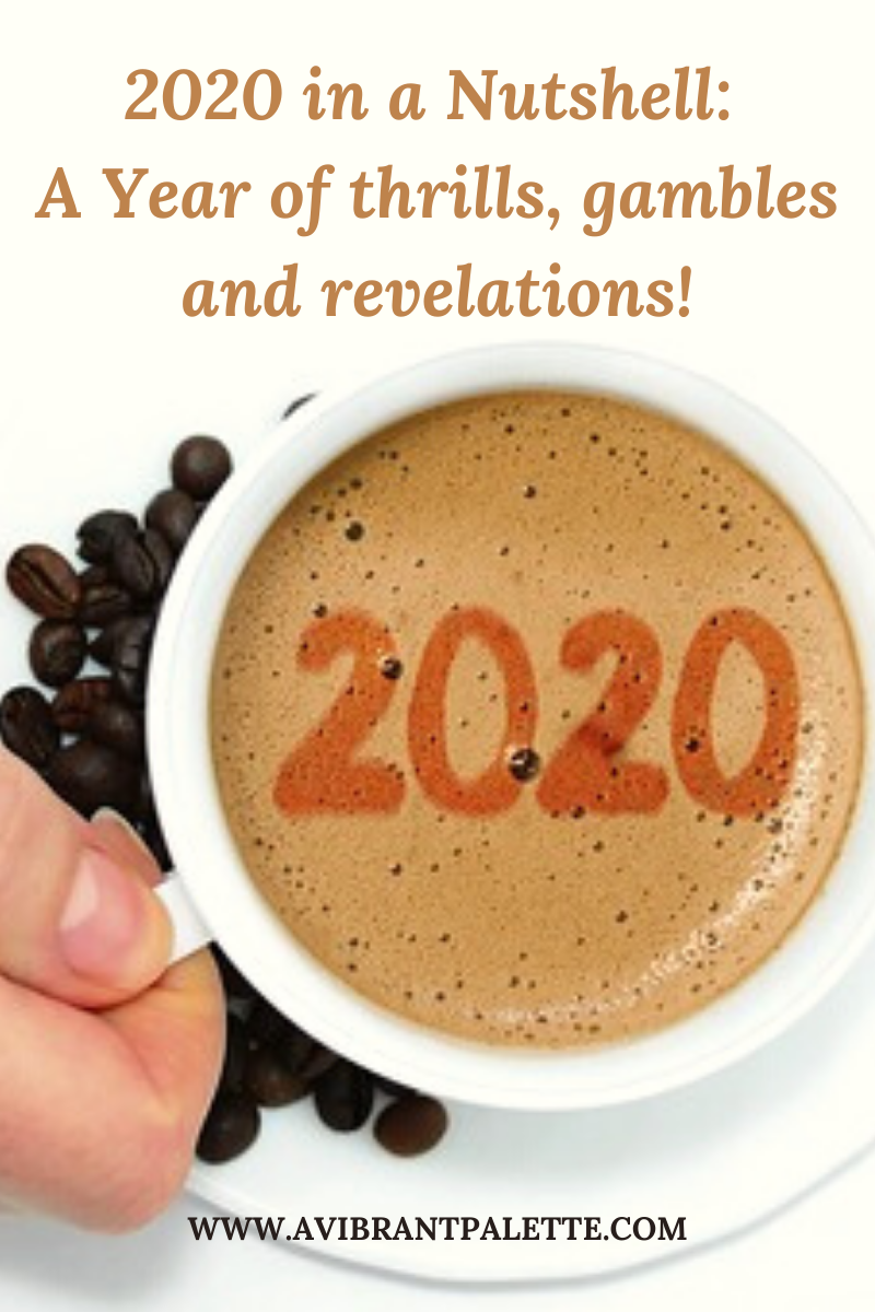 2020 in a nutshell_ A Year of thrills, gambles and revelations_avibrantpalette
